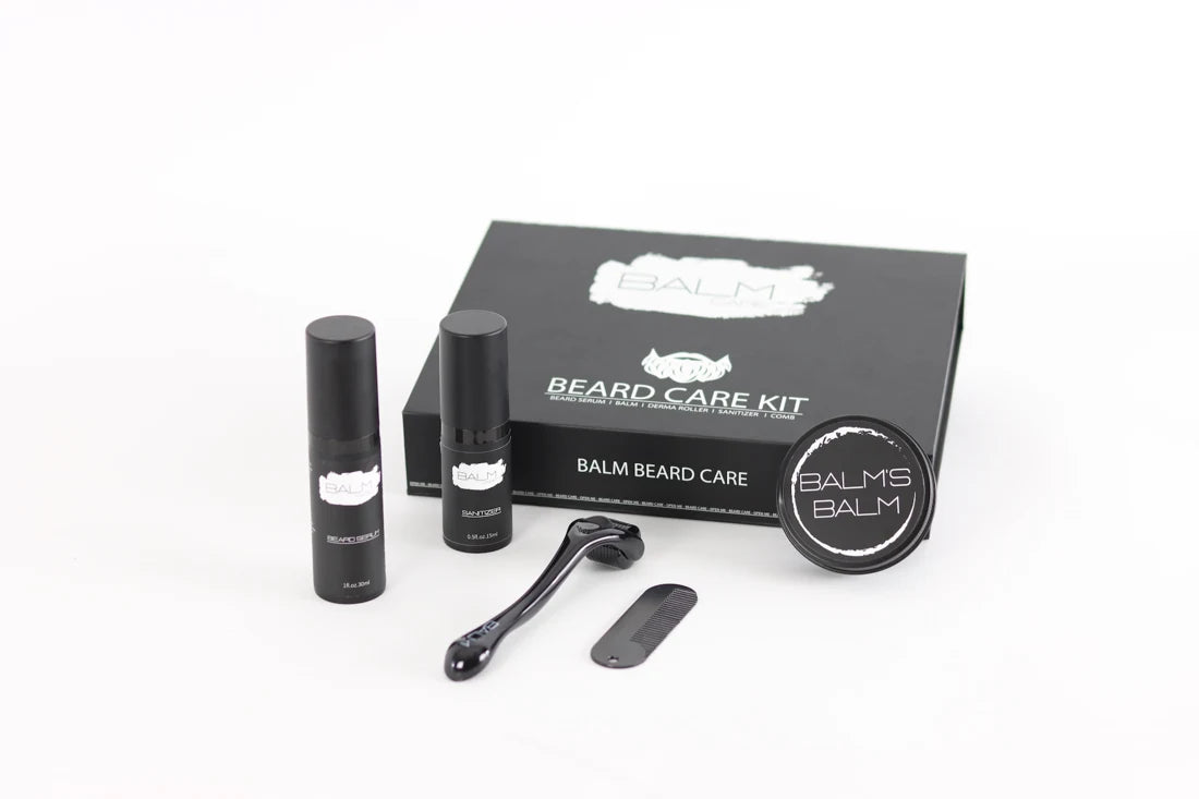 Originele productfoto van de complete BalmCare baardverzorgingspakket